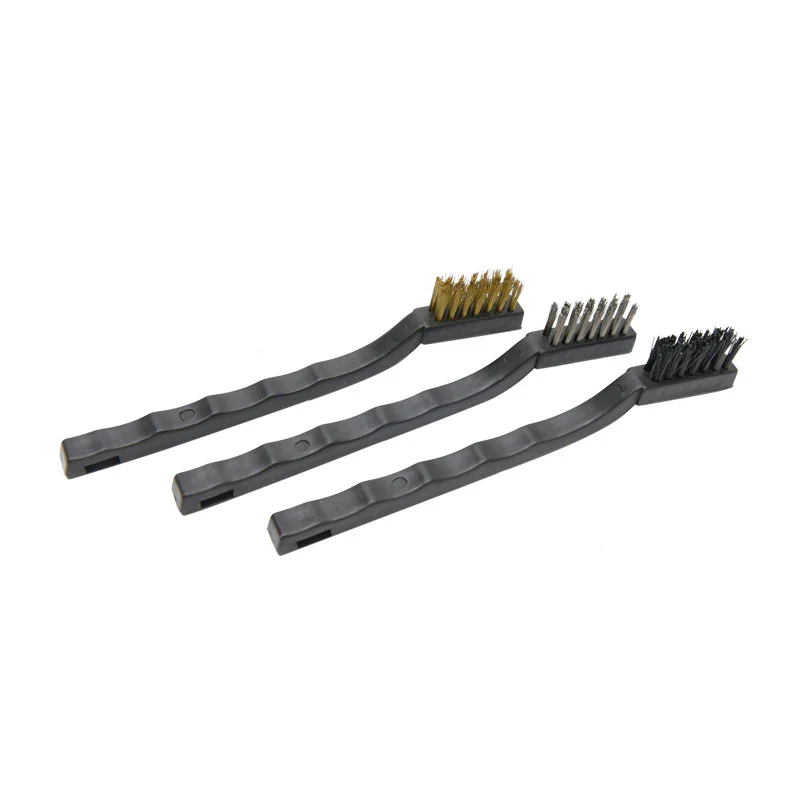 Wire Detailing Brush Set (Brass, Nylon, & Stainless Steel) - KaJay Automotive