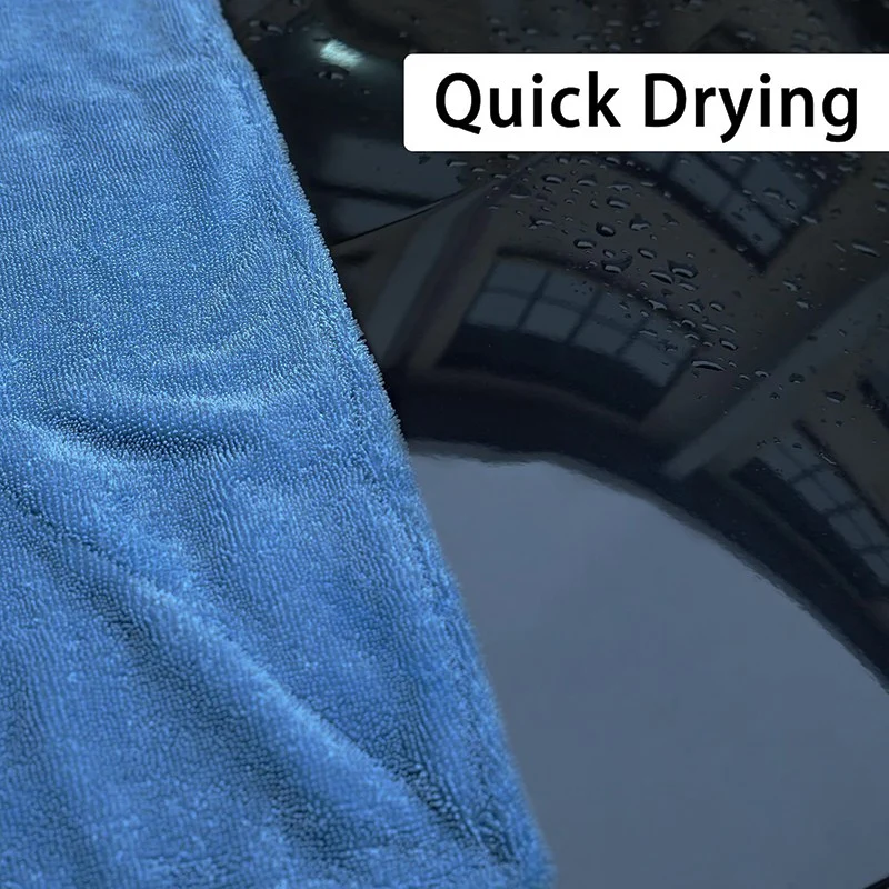 Twisted Loop Microfiber Drying Towel, 1200 GSM, 16