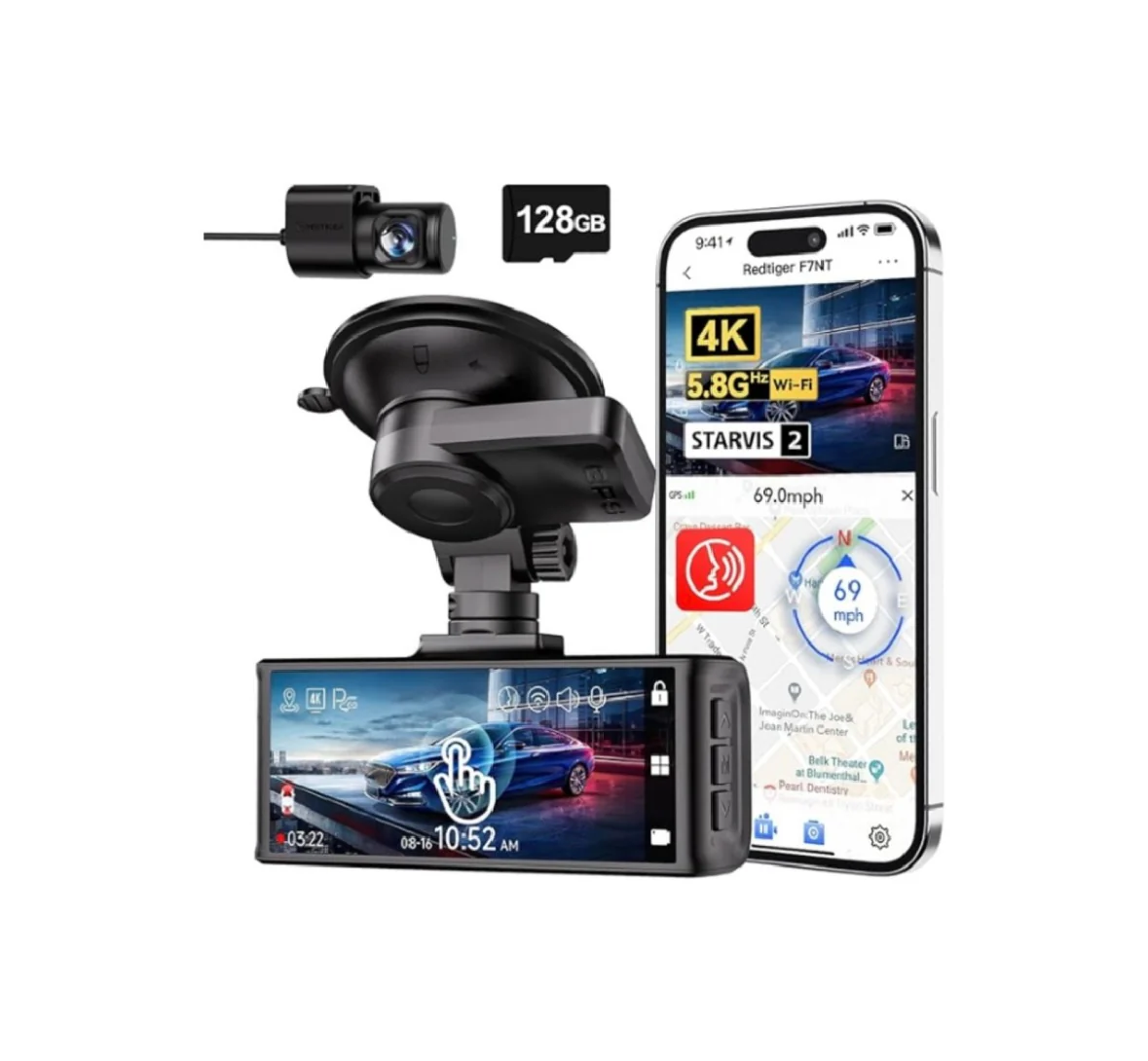 REDTIGER F7N Dashcam - KaJay Automotive