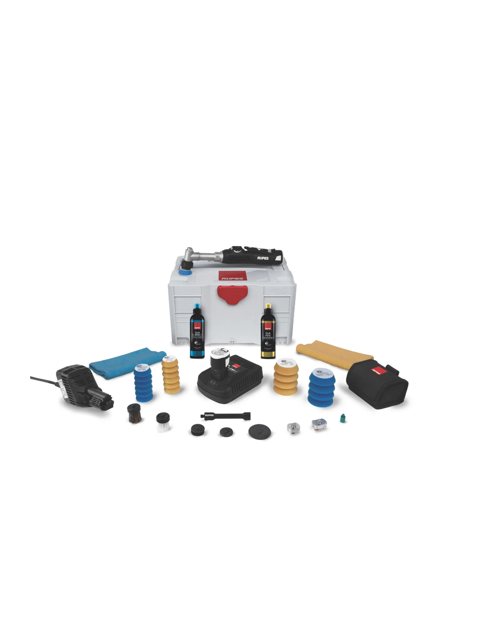 RUPES iBrid Nano Polisher Long Neck with 3 different movements - KaJay Automotive