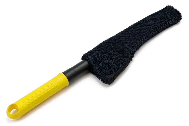 AutoFiber Barrel Blade Wheel Brush with Dreadnought Cover - KaJay Automotive