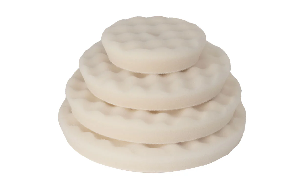 RUPES WAFFLE ULTRA-FINE Polishing Foam pad for Rotary Polishers - KaJay Automotive