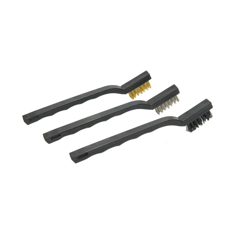 Wire Detailing Brush Set (Brass, Nylon, & Stainless Steel) - KaJay Automotive