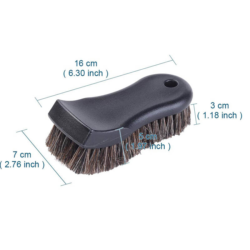 Premium Horse Hair Upholstery Brush - KaJay Automotive