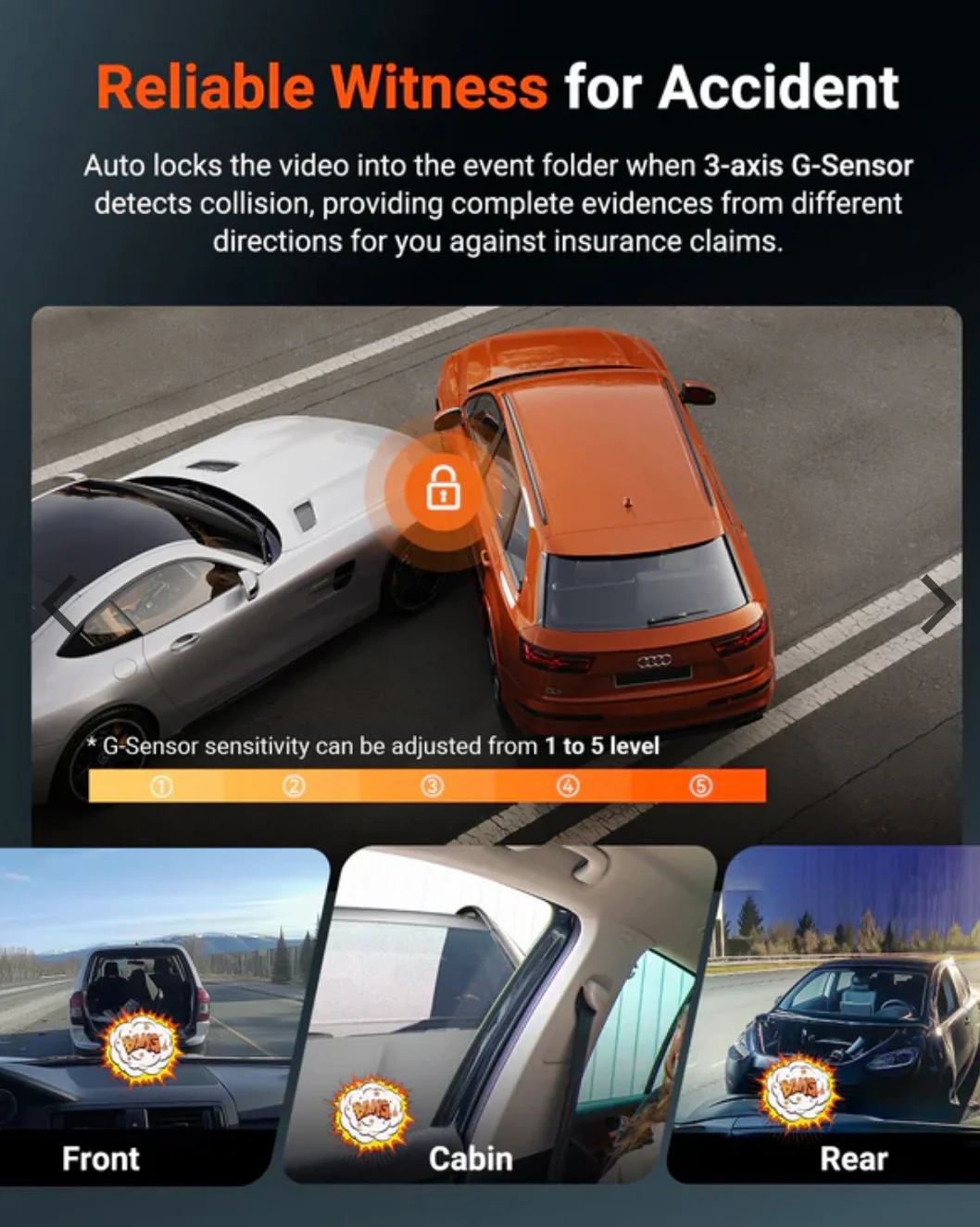 Vantrue N4S Dashcam - KaJay Automotive