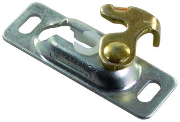 Interior Door Roller Mounting Plate JR Products 20555 Used On Pocket Style Or Sliding Doors; Top Mounted; With Mounting Screws - KaJay Automotive