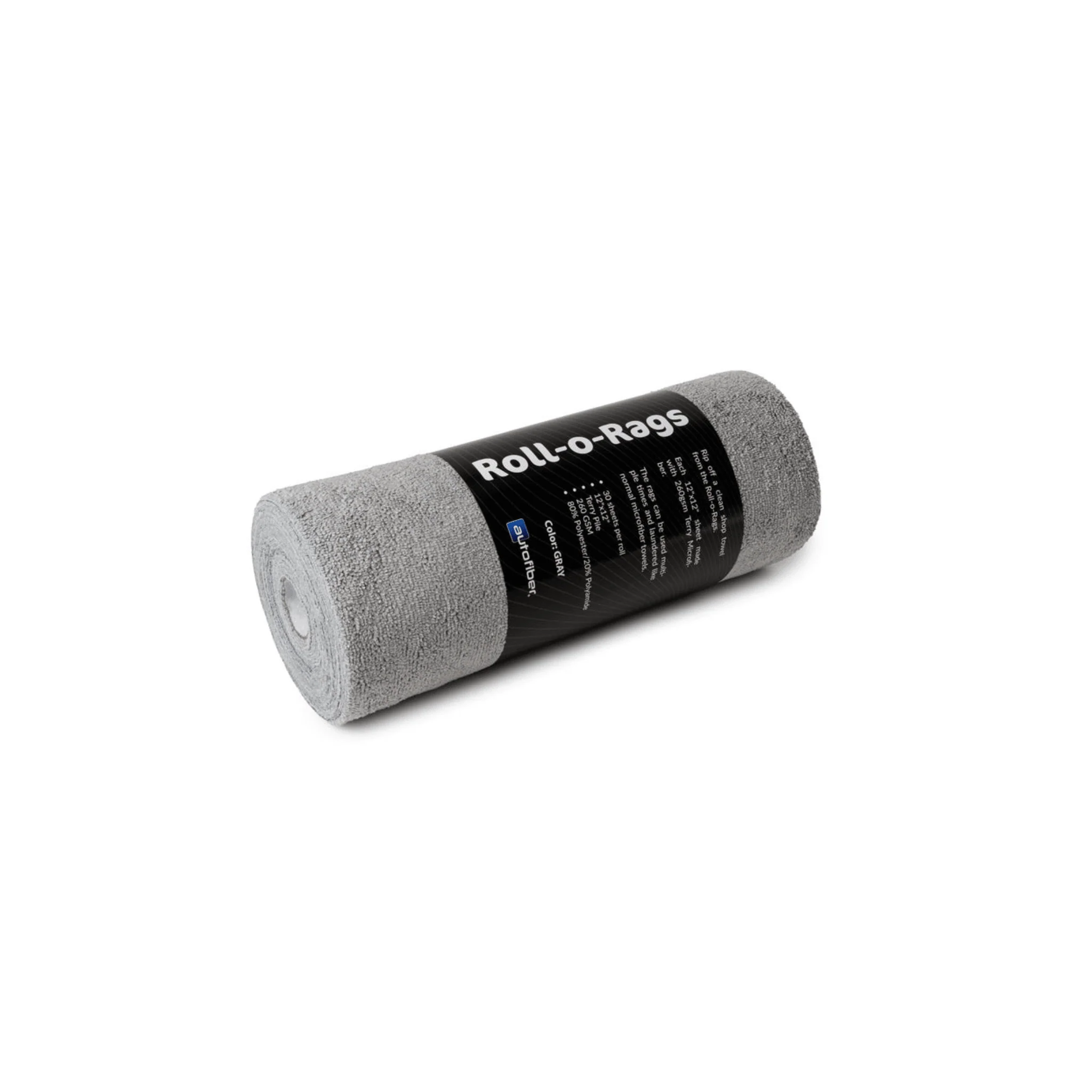 AutoFiber Roll-o-Rags Microfiber Towels on a Roll - KaJay Automotive