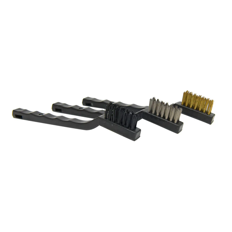 Wire Detailing Brush Set (Brass, Nylon, & Stainless Steel) - KaJay Automotive