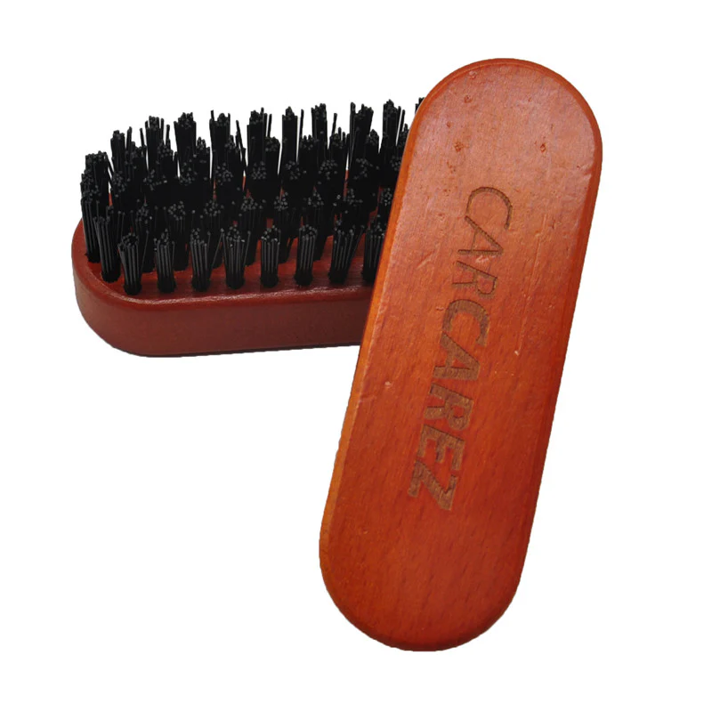 Premium Leather & Textile Detailing Brush (Upholstery, Carpet, Pigmented Leather, Alcantara & More) - KaJay Automotive