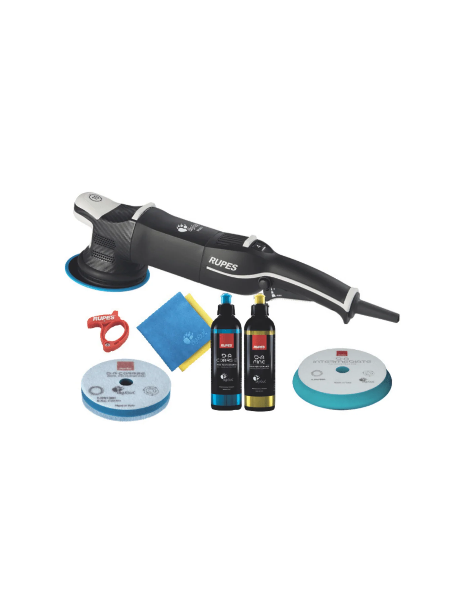 RUPES Random Orbital Polisher – BigFoot LHR15 Mark V - KaJay Automotive
