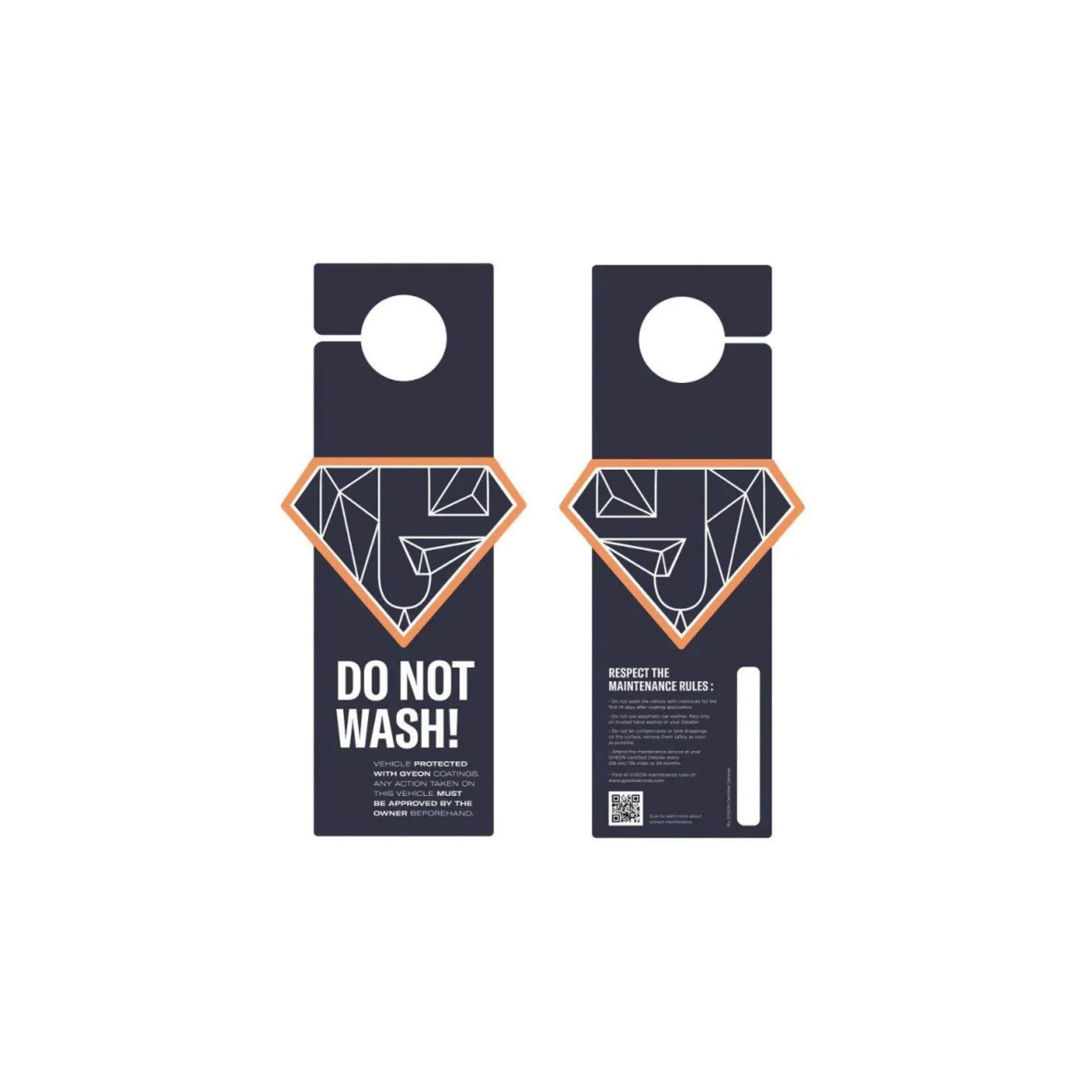 Gyeon Do Not Wash Mirror Hanger - KaJay Automotive