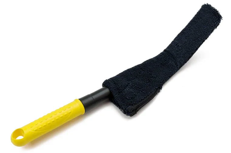 AutoFiber Barrel Blade Wheel Brush with Dreadnought Cover - KaJay Automotive