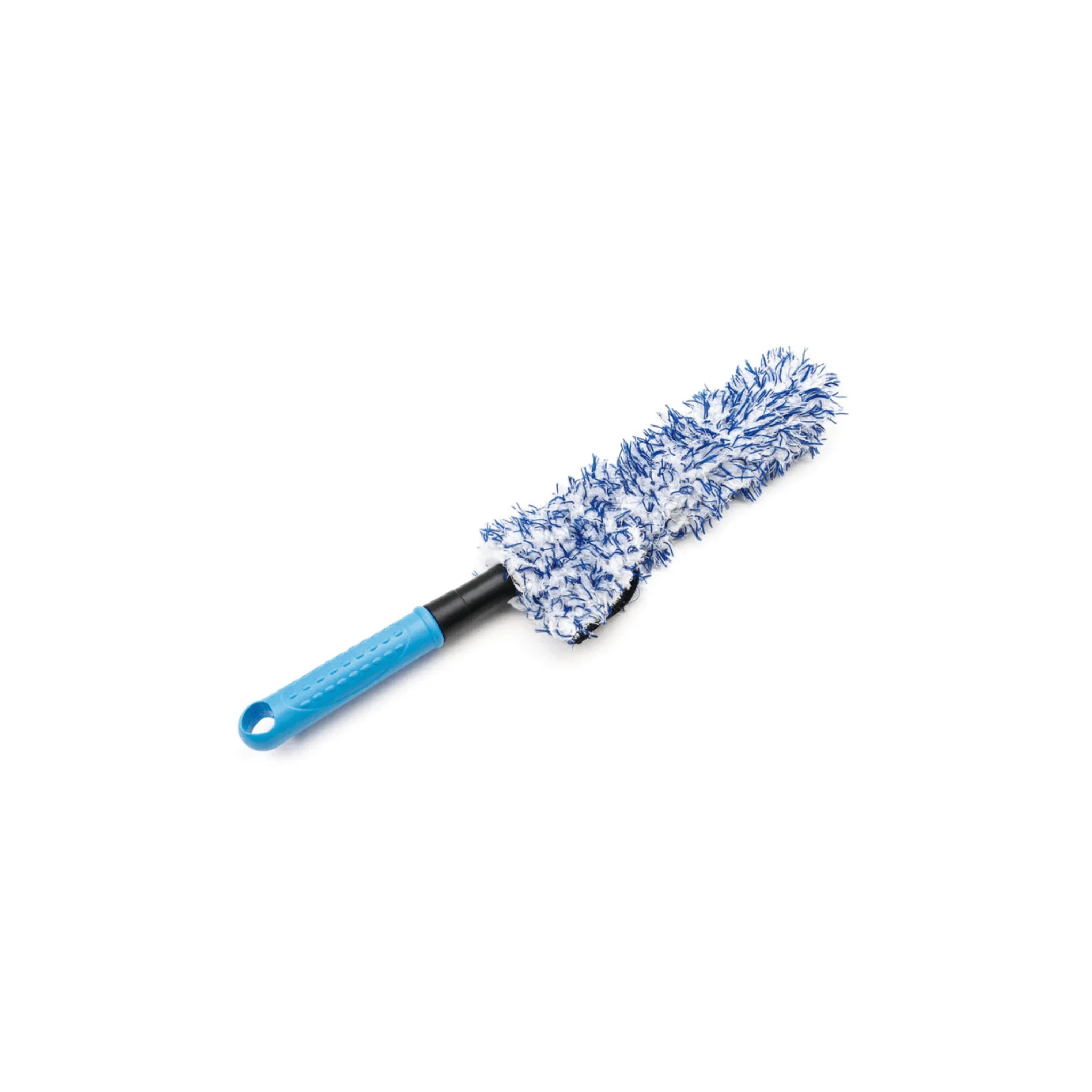 AutoFiber Barrel Blade Wheel Brush with Plush Microfiber Cover - KaJay Automotive