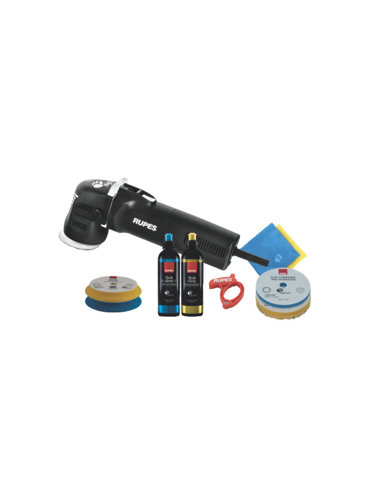 RUPES Random orbital polisher – Bigfoot Mini LHR75E - KaJay Automotive