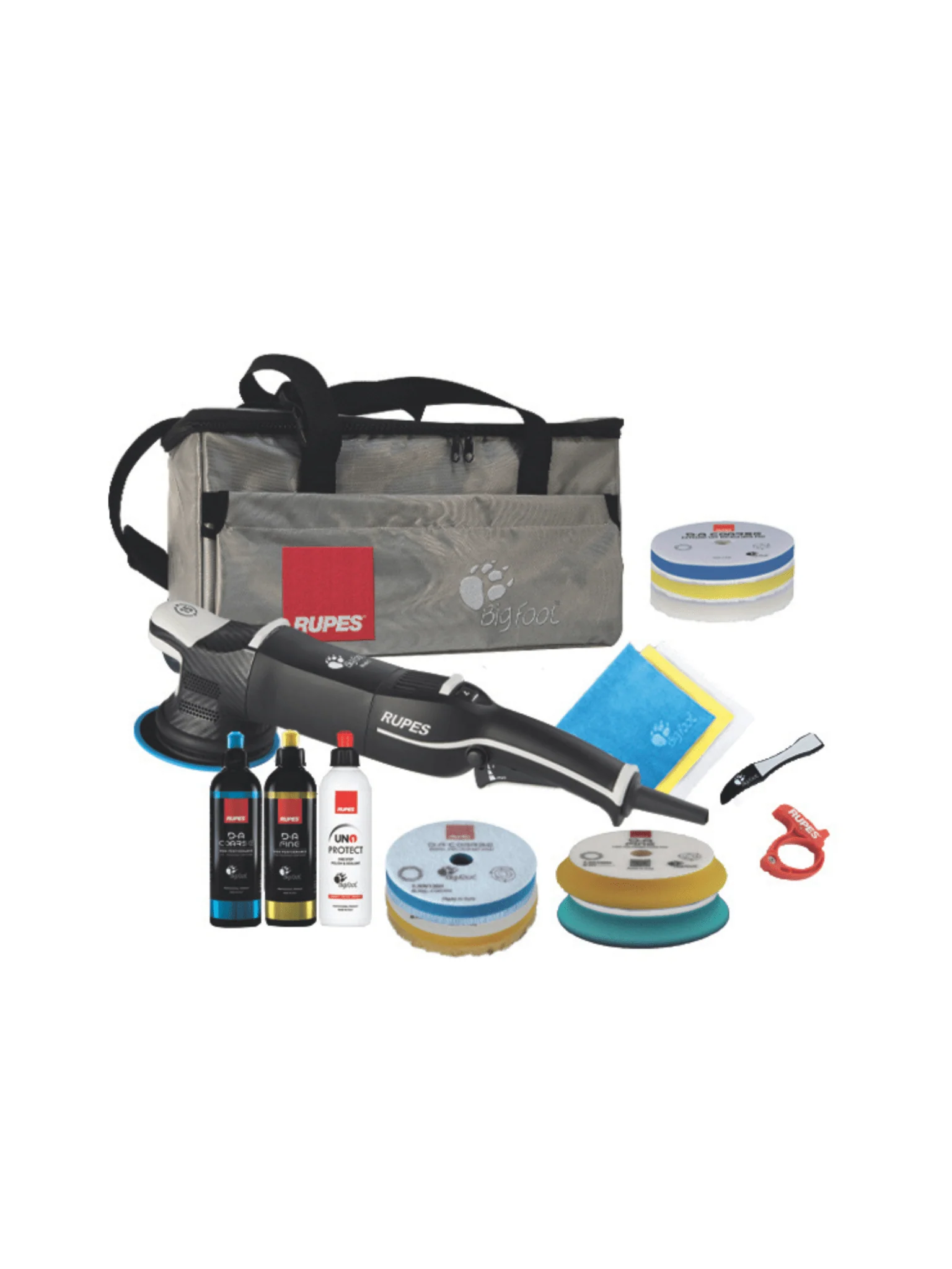 RUPES Random Orbital Polisher – BigFoot LHR15 Mark V - KaJay Automotive