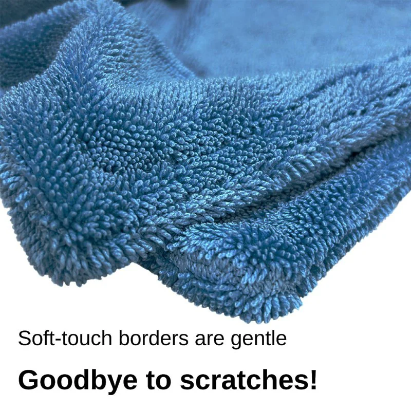 Twisted Loop Microfiber Drying Towel, 1200 GSM, 16