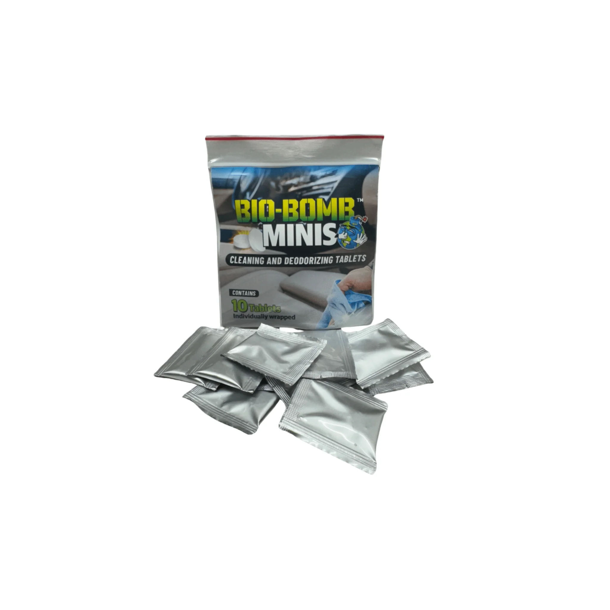 Bio-Bomb Minis | Dissolvable Cleaning and Deodorizing Tablets - KaJay Automotive