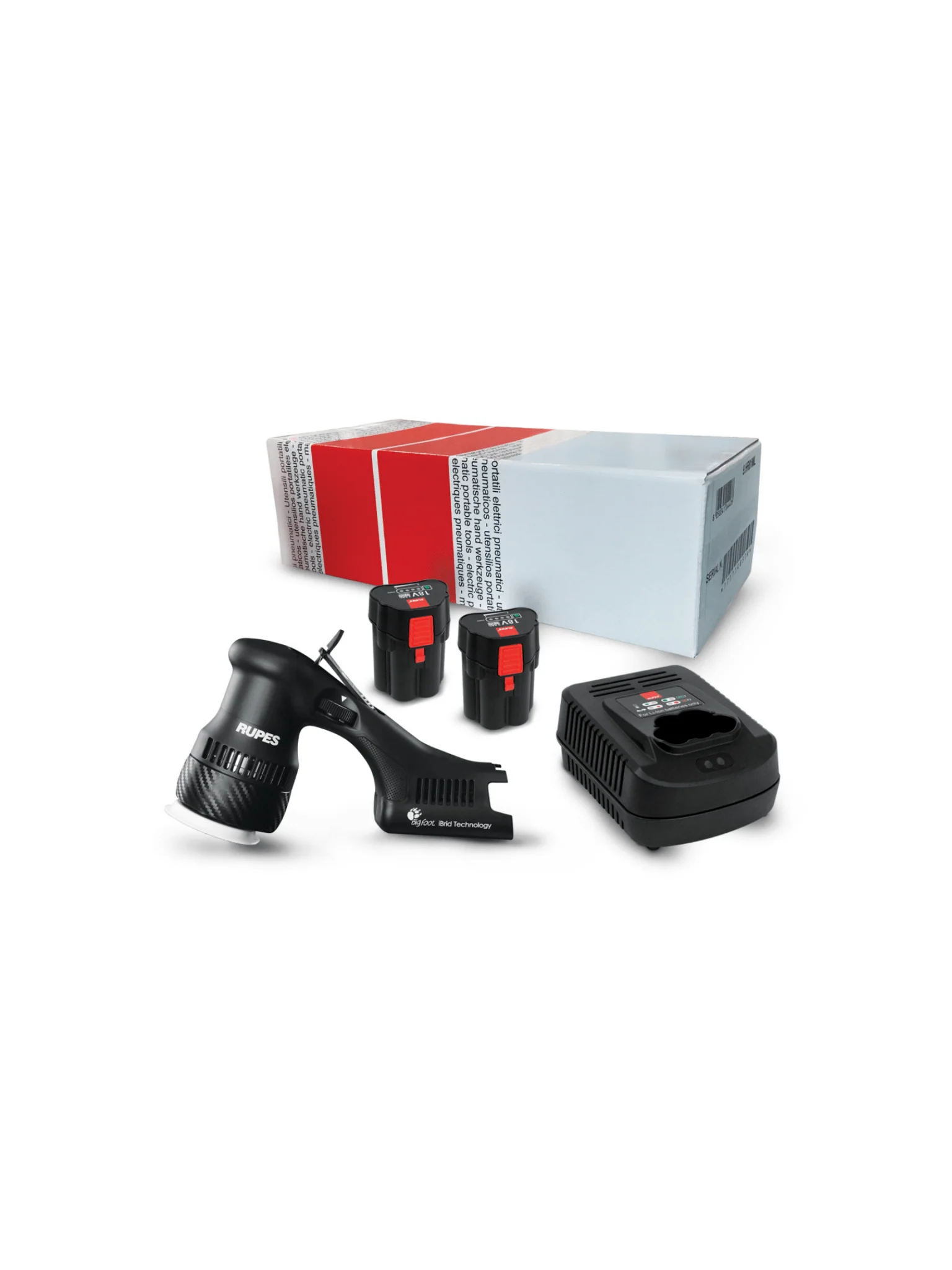 RUPES BIGFOOT HLR75 MINI iBRID POLISHER - KaJay Automotive